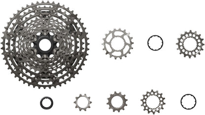 NEW Shimano XTR CS-M9200-12 Cassette - 12-Speed, Hyperglide+, Micro Spline, Gray