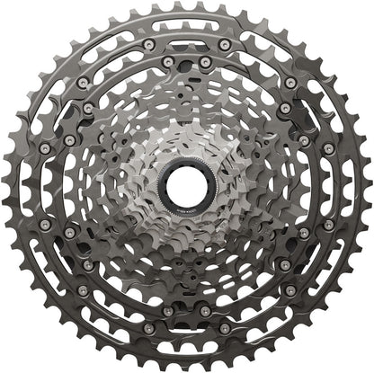 NEW Shimano XTR CS-M9200-12 Cassette - 12-Speed, Hyperglide+, Micro Spline, Gray