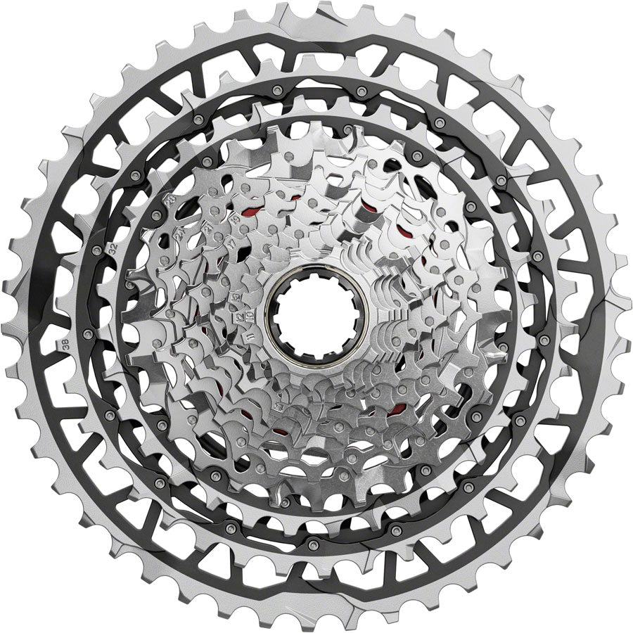 NEW SRAM Force XPLR XG-1371 Cassette - 13-Speed, 10-46t, For XDR Driver, Silver, E1 - Around the Cycle