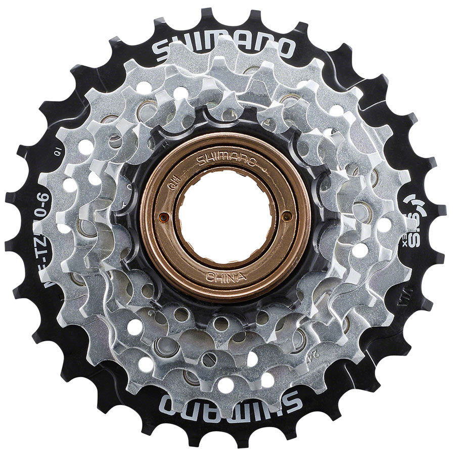 NEW Shimano MF-TZ510-6-CP Multi-Speed Freewheel - 6-Speed, 14-28t