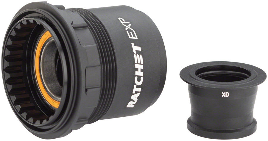 NEW DT Swiss Ratchet EXP Freehub Body - SRAM XD, Standard, Aluminum, Ceramic Bearing, Kit w/ End Cap, 12 x 142/148 mm
