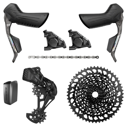 NEW SRAM Force E1 / S500 Eagle eTap AXS Mullet Groupset Kit - 1x12, Gravel