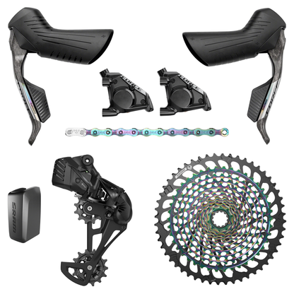 NEW SRAM Force E1 / S500 Eagle eTap AXS Mullet Groupset Kit - 1x12, Gravel