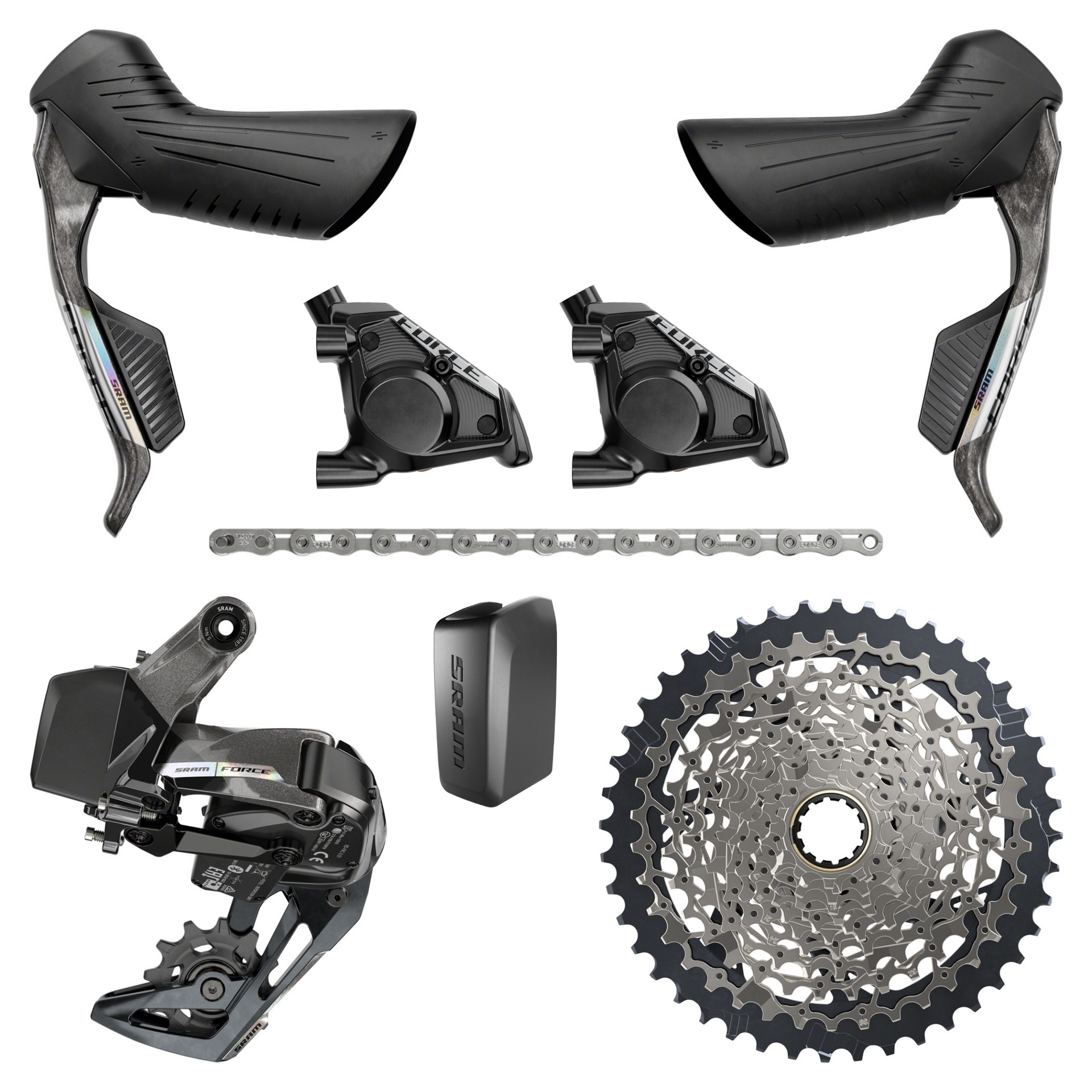 NEW SRAM Force AXS XPLR Groupset Kit - 1x12, XG-1271 10-44t - Gravel,