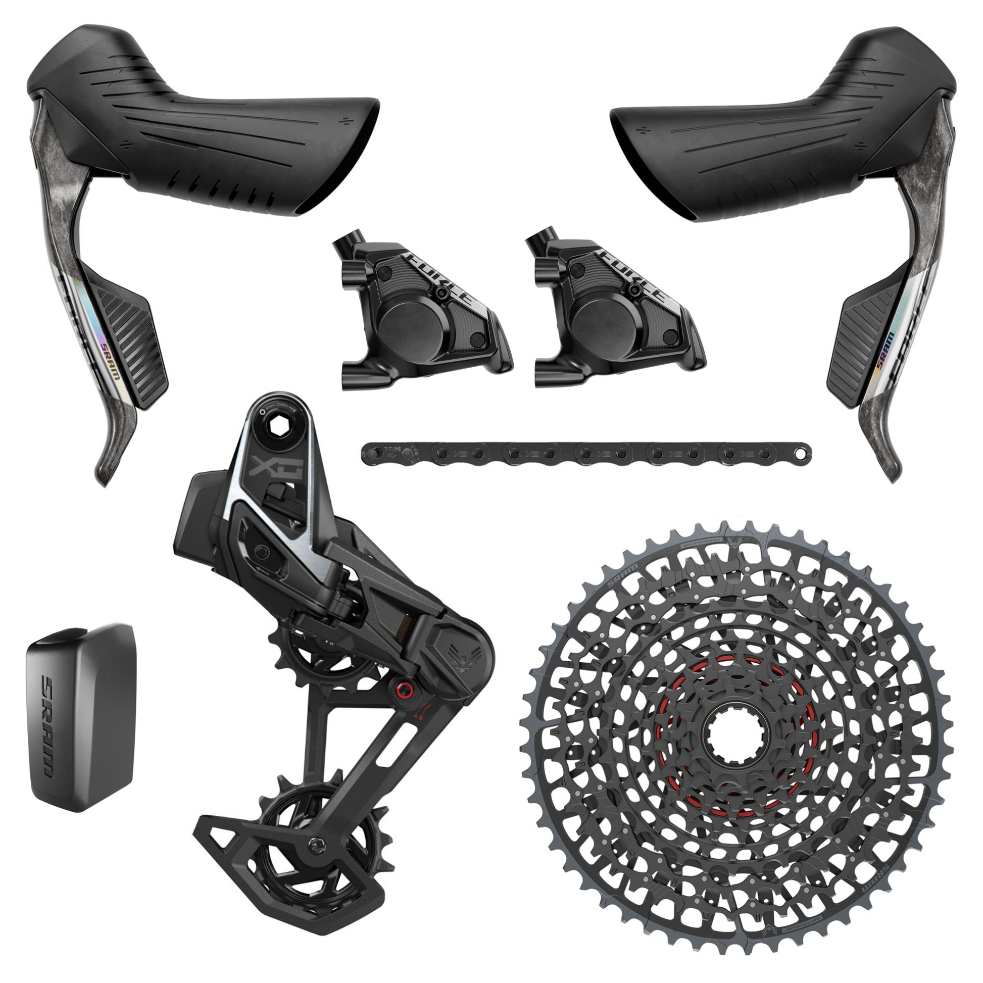 NEW SRAM Force E1 AXS Eagle T-Type Transmission Mullet Groupset Kit, 1x12, Gravel, UDH ONLY - Around the Cycle