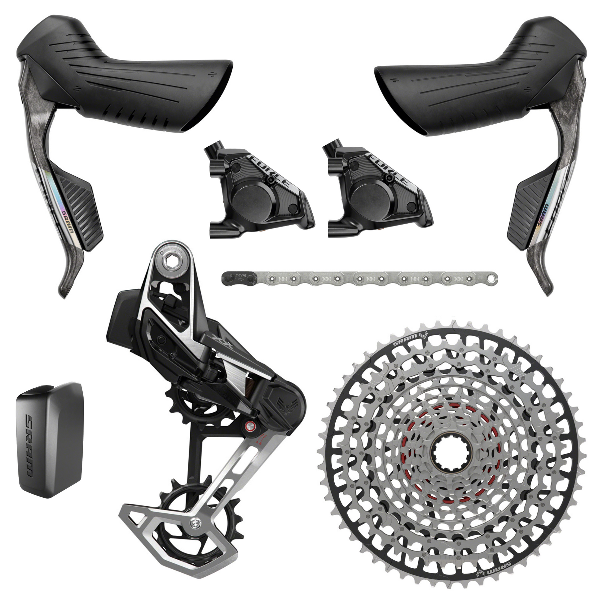 NEW SRAM Force E1 AXS Eagle T-Type Transmission Mullet Groupset Kit, 1x12, Gravel, UDH ONLY - Around the Cycle