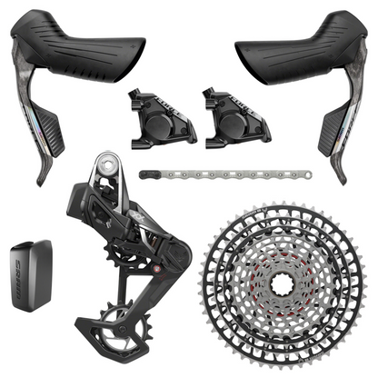 NEW SRAM Force E1 AXS Eagle T-Type Transmission Mullet Groupset Kit, 1x12, Gravel, UDH ONLY - Around the Cycle