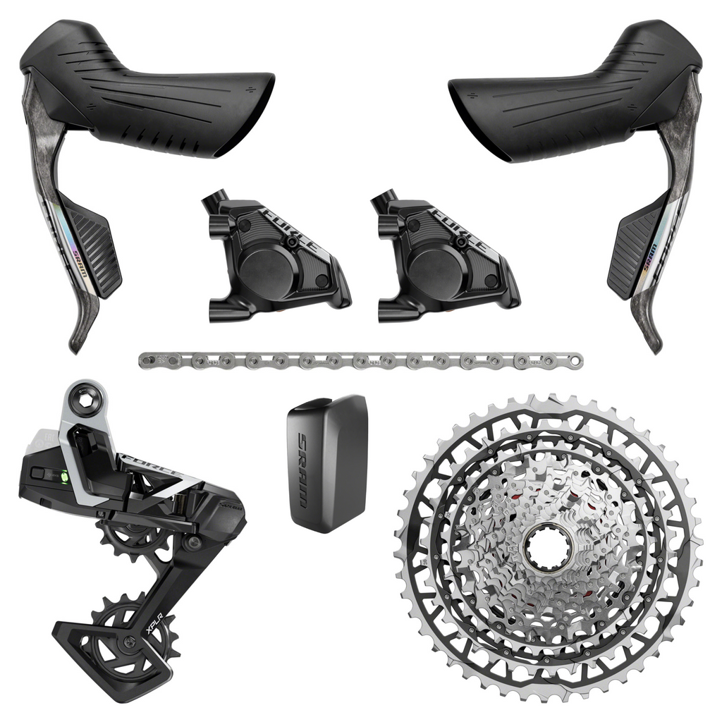 SRAM Force XPLR セット SRAM Force AXS XPLR Gravel Groupset (Unicorn Grey) (1 x 12