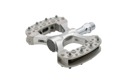 NEW MKS Gamma Platform Pedals w/ Pins, Silver