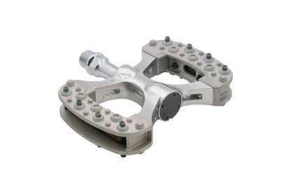 NEW MKS Gamma Platform Pedals w/ Pins, Silver
