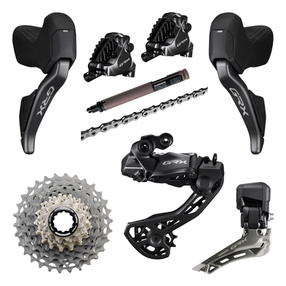 NEW Shimano GRX RX825 2x12 Di2 Electronic Groupset - Gravel, All-Road