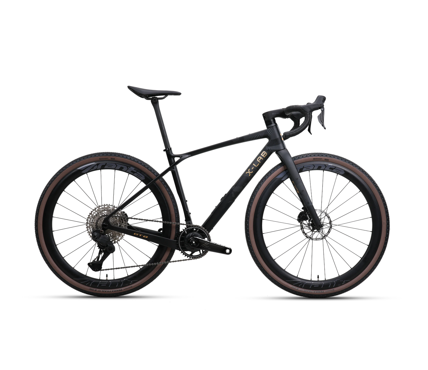 NEW X-LAB GT8 Carbon Gravel / Adventure Bike - Shimano GRX RX717 Di2 1x12 Speed, Carbon Wheels