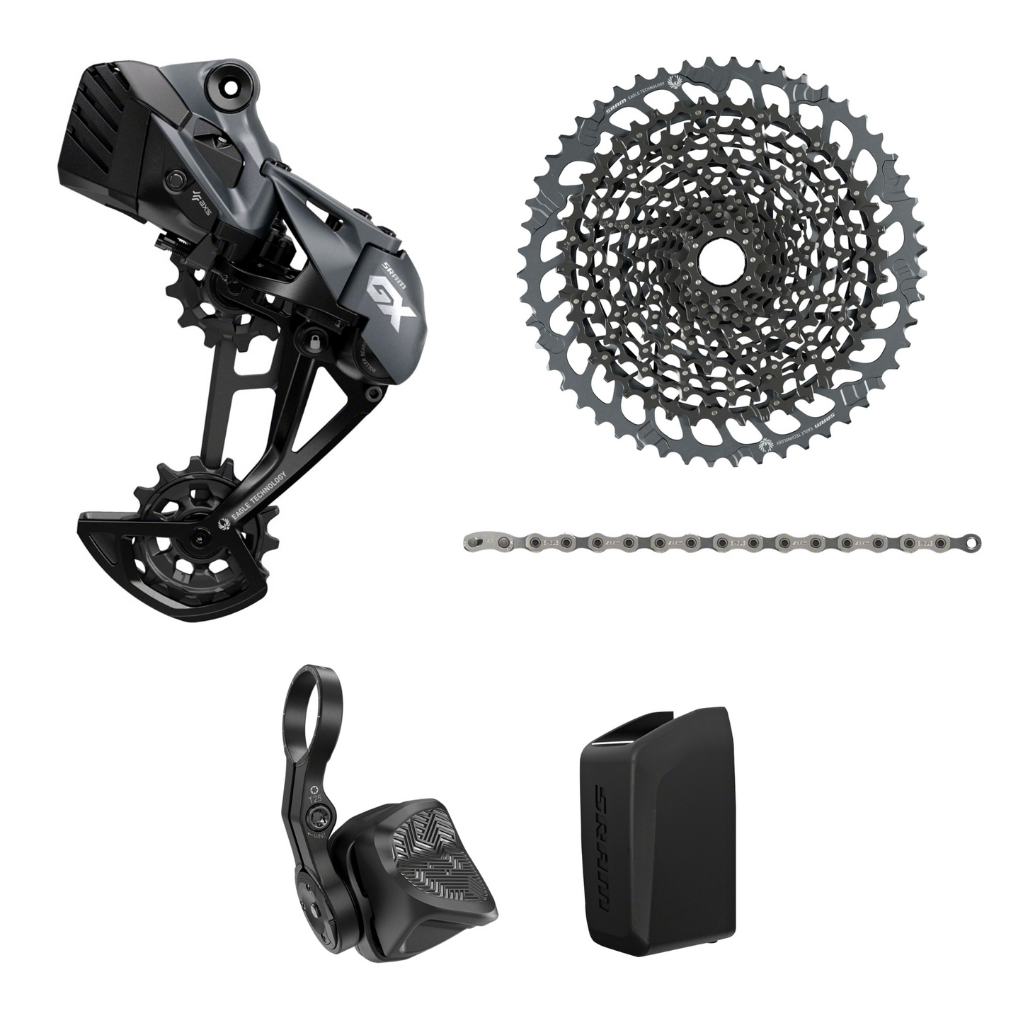 NEW SRAM GX Eagle AXS Groupset - 1x12, AXS POD Controller / Rocker / Ultimate