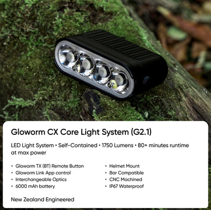 NEW Gloworm CX Core Headlight System (G2.1)