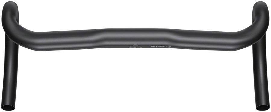 NEW Zipp Service Course 80 Ergo Drop Handlebar - Aluminum, 31.8mm, Bead Blast Black, A2