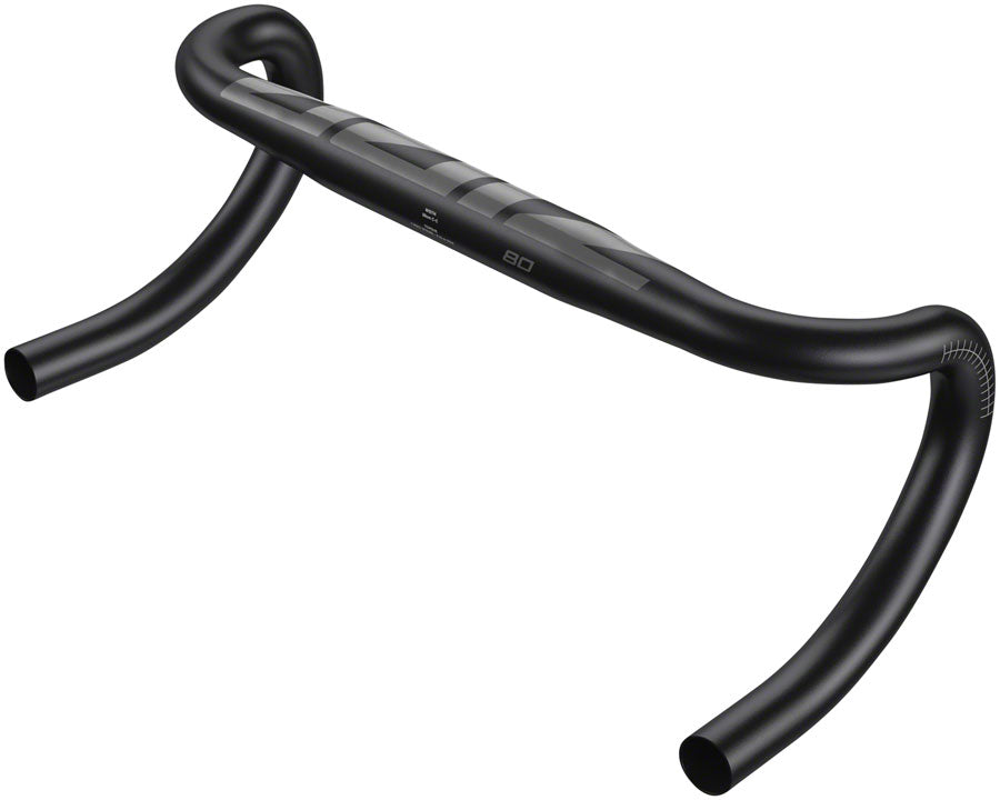 NEW Zipp Service Course SL-80 Drop Handlebar - Aluminum, 31.8mm, Matte Black, A2 - Around the Cycle