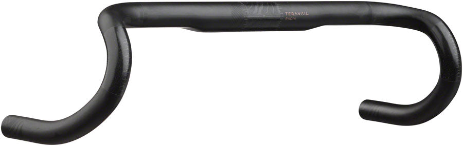 NEW Teravail Radia 12 Carbon Drop Handlebar - Carbon, 31.8mm, Black