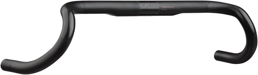 NEW Teravail Radia 24 Carbon Drop Handlebar - Carbon, 31.8mm, Black