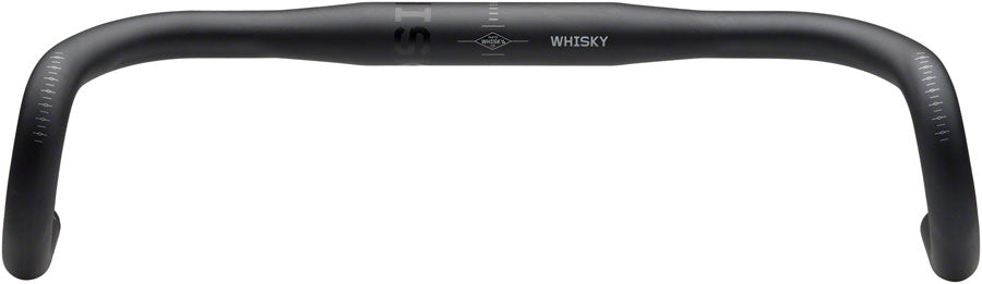 NEW WHISKY No.7 12F Drop Handlebar - Aluminum, 31.8mm, Black