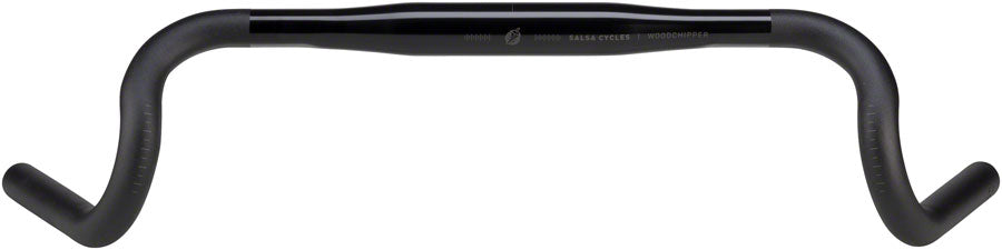 NEW Salsa Woodchipper Deluxe Drop Handlebar - Aluminum, 31.8mm, Black, Adventure, Bikepacking - Around the Cycle