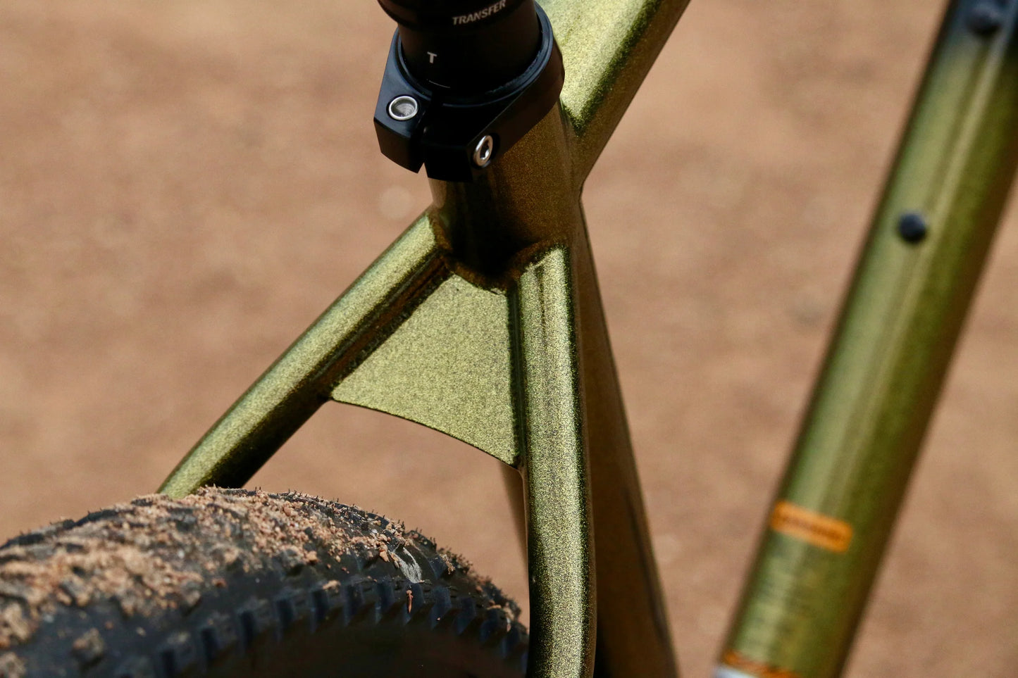 NEW Wilde Dark Star Steel Hardtail Mountain Bike - Gold Metal Flake and Sparkle Black