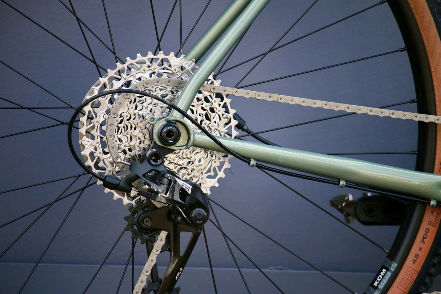 NEW Wilde Rambler Steel Gravel / All-Arounder Bike - Sage Green Shimmer