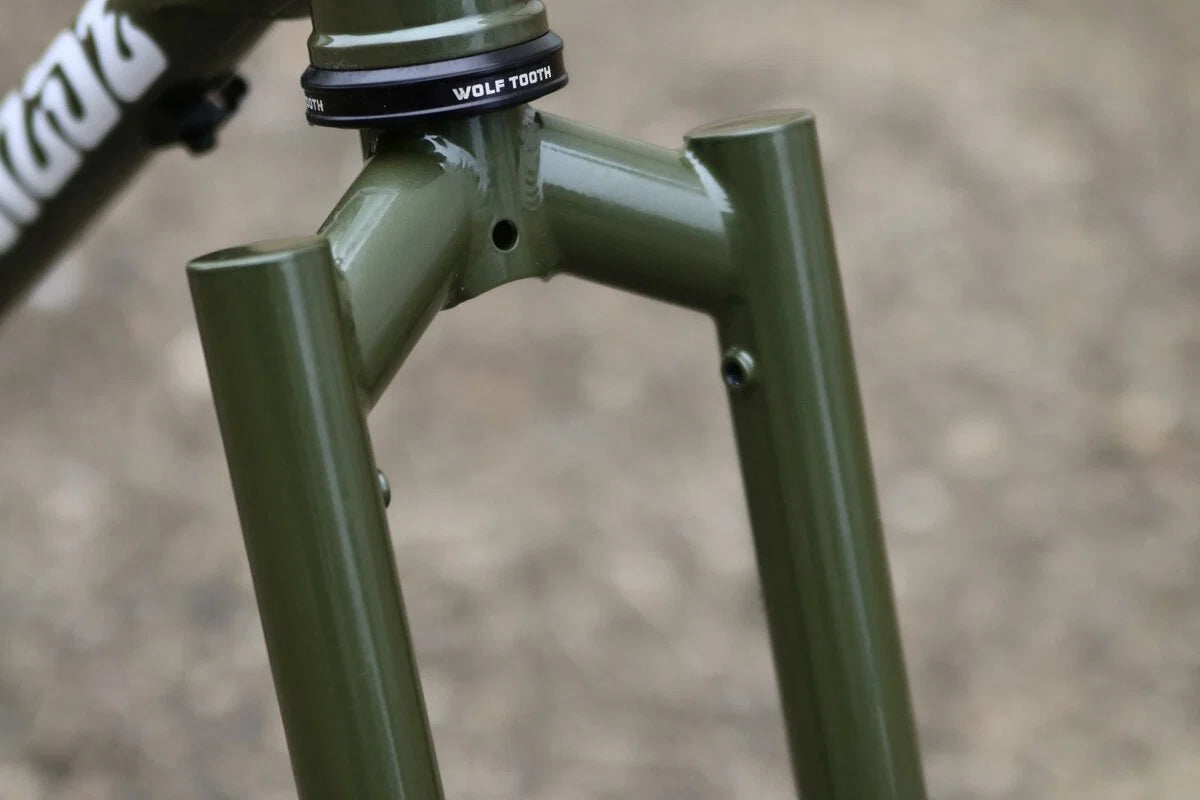NEW Wilde Supertramp Rigid Steel Bikepacking Bike - Dirt Champagne - Deore M6100 1x12