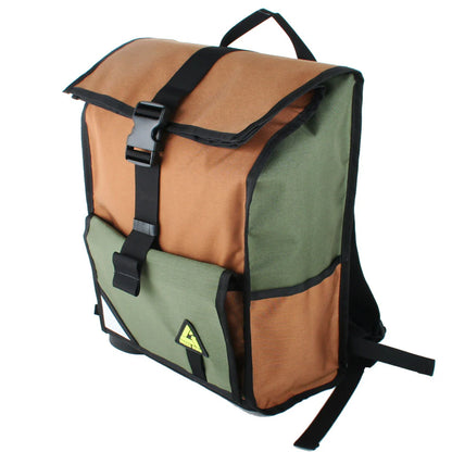 UPCYCLED Green Guru Joyride 24L Roll Top Backpack