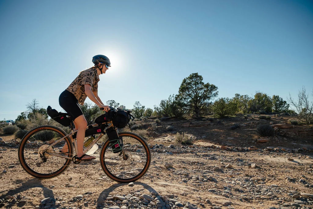 NEW Wilde Supertramp Rigid Steel Bikepacking Bike - Dirt Champagne - Deore M6100 1x12