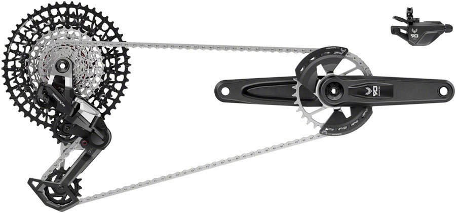 NEW SRAM Eagle 90 T-Type Groupset - Wide Crank, 32t Chainring, Trigger Shifter, 10-52t 12-Speed Cassette, Rear Derailleur, Chain - MTB, Transmission, 1x12, UDH ONLY - Around the Cycle