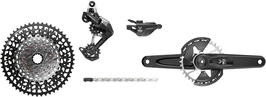 NEW SRAM Eagle 90 T-Type Groupset - Wide Crank, 32t Chainring, Trigger Shifter, 10-52t 12-Speed Cassette, Rear Derailleur, Chain - MTB, Transmission, 1x12, UDH ONLY - Around the Cycle