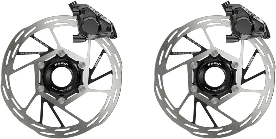 NEW SRAM Force eTap AXS Road Groupset - 2x12-Speed, HRD Shift/Brake Levers, FM Calipers, Rotors, Chain, F/R Derailleurs, Hammerhead Karoo, E1 - Around the Cycle