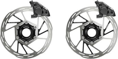 NEW SRAM Force eTap AXS Road Groupset - 2x12-Speed, HRD Shift/Brake Levers, FM Calipers, Rotors, Chain, F/R Derailleurs, Hammerhead Karoo, E1 - Around the Cycle