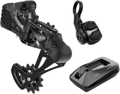 NEW SRAM S500 Eagle AXS Upgrade Kit - Rear Derailleur W/Protector, AXS Battery, AXS POD Controller, Eagle Powerlock, Charger, Chain Gap Tool
