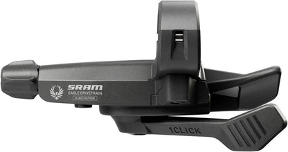 NEW SRAM S100 Eagle Trigger Shifter - Rear, 12-Speed, Single-Click, Integrated Clamp, Black, B1