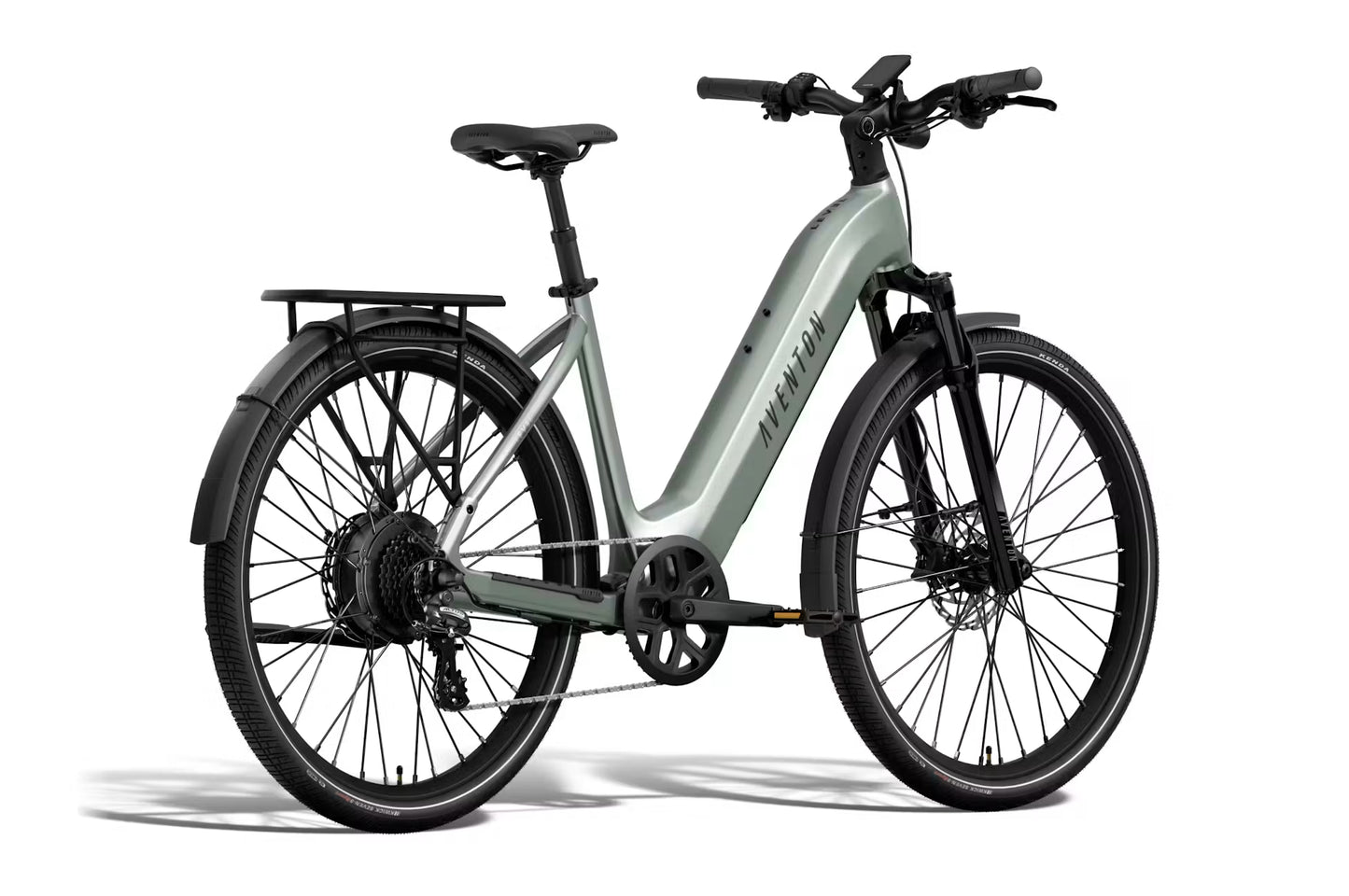 NEW Aventon Level 4 REC Step-Through Electric Commuter Bike - 750W, 28mph Class 3, Regenerative Braking