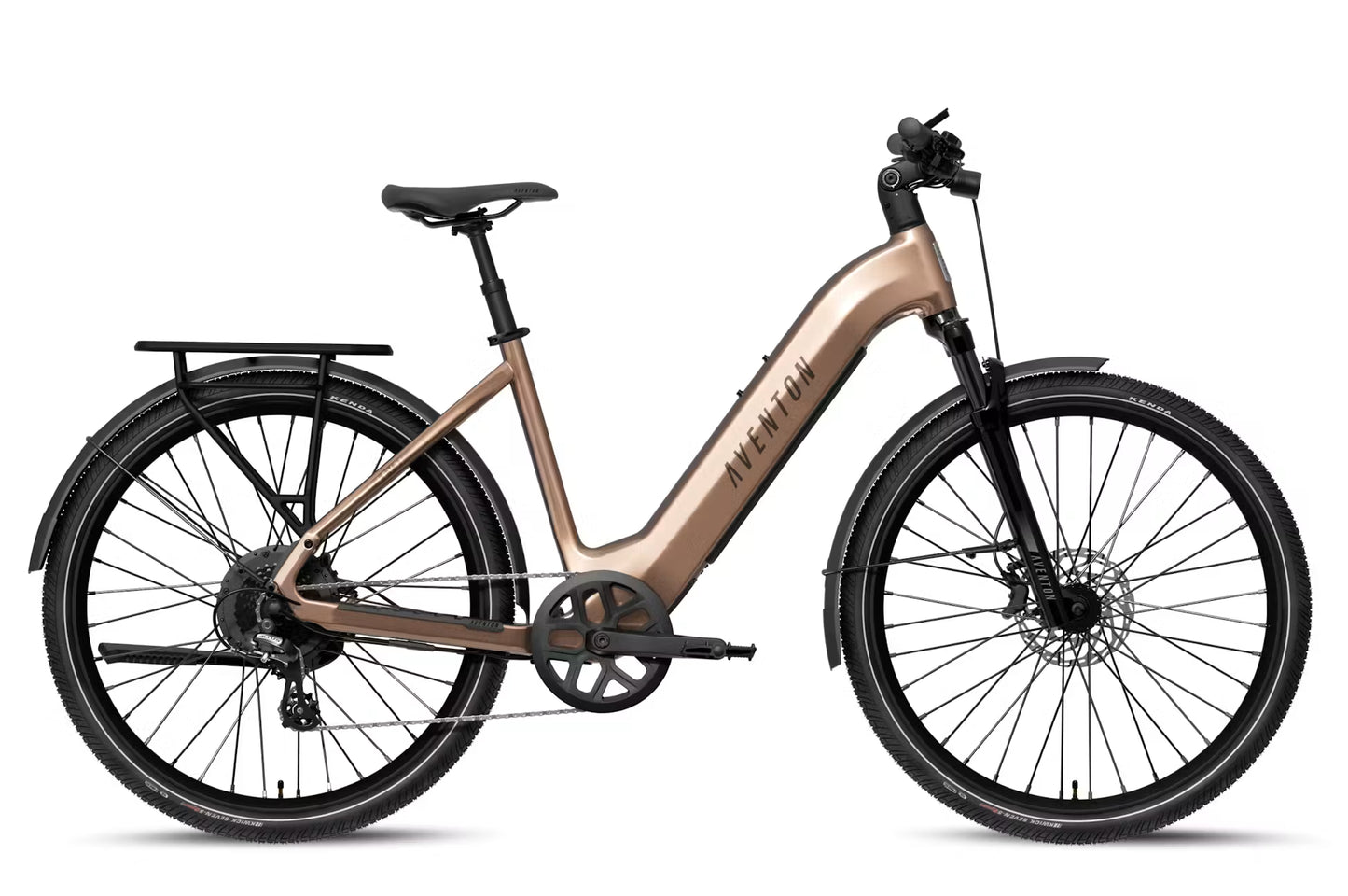 NEW Aventon Level 4 REC Step-Through Electric Commuter Bike - 750W, 28mph Class 3, Regenerative Braking
