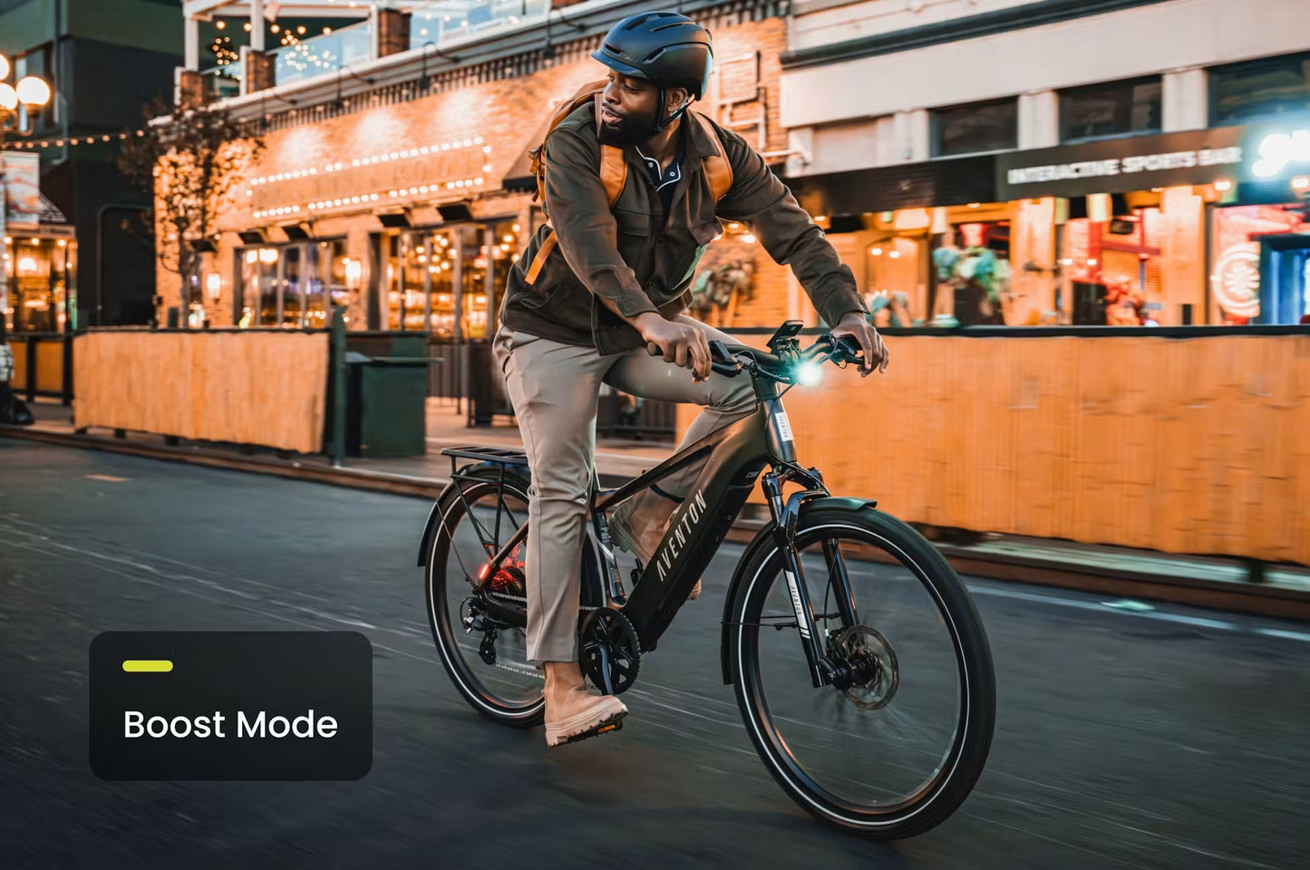 NEW Aventon Level 3 Step-Through Electric Commuter Bike — 500W, 28mph Class 3, 70mi Range