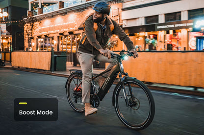 NEW Aventon Level 3 Step-Through Electric Commuter Bike — 500W, 28mph Class 3, 70mi Range
