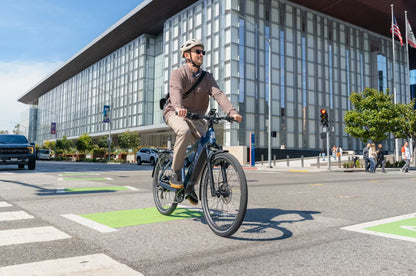 NEW Aventon Level 4 REC Step-Through Electric Commuter Bike - 750W, 28mph Class 3, Regenerative Braking