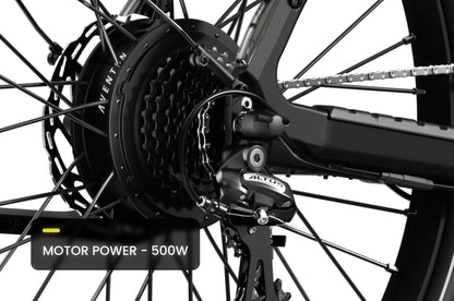 NEW Aventon Level 3 Step-Through Electric Commuter Bike — 500W, 28mph Class 3, 70mi Range
