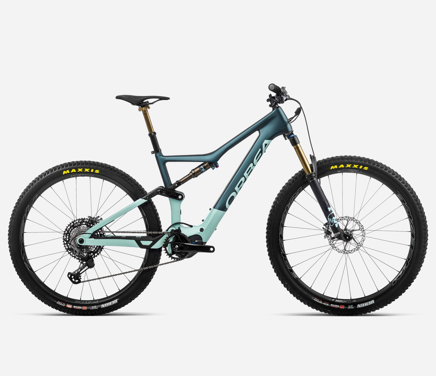 NEW 2022 Orbea Rise M-LTD Carbon E-Mountain Bike