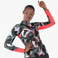 NEW Machines for Freedom Summerweight XX-Small Long Sleeve Cycling Jersey Palmera