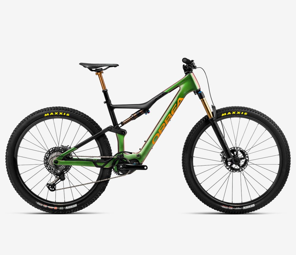 NEW 2023 Orbea Rise M-LTD Carbon E-Mountain Bike + FREE RANGE EXTENDER