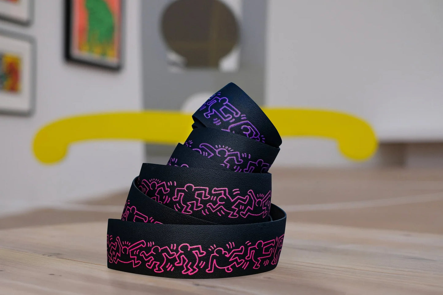 NEW Affinity x Keith Haring Bar Tape - Pink/Purple Fade