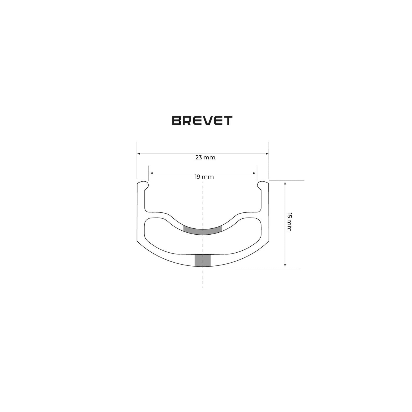 NEW Pacenti Brevet Rim, 700c - 32 Holes
