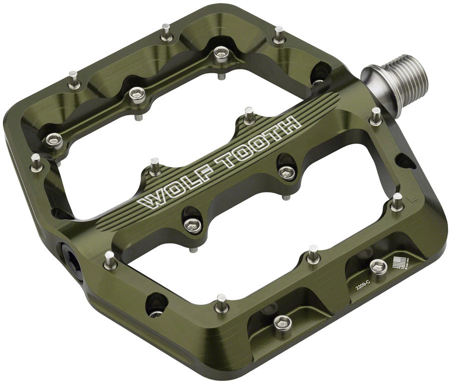 NEW Wolf Tooth Waveform Aluminum Platform Pedals - Around the Cycle
