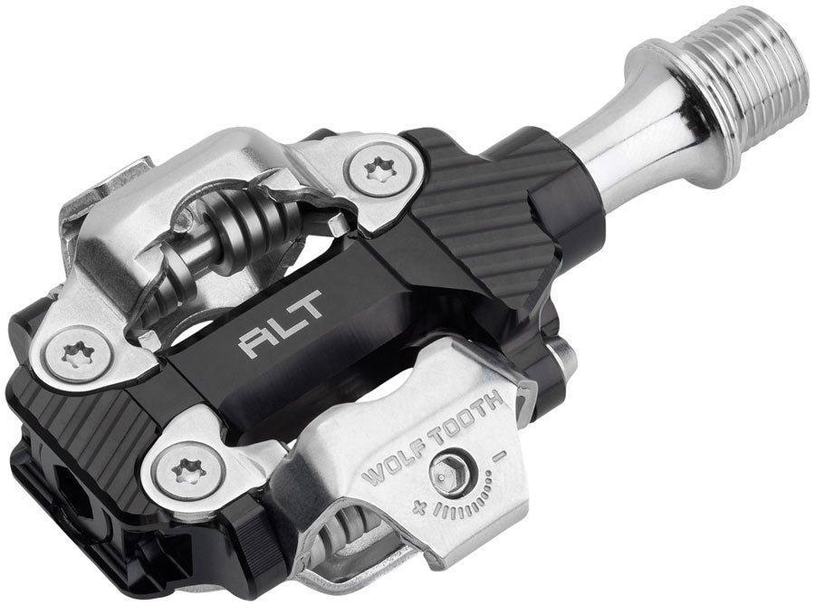 NEW Wolf Tooth ALT XC Clipless Pedals - Dual Sided Clipless, Alloy, 9/16", Pair, Shimano SPD - Around the Cycle