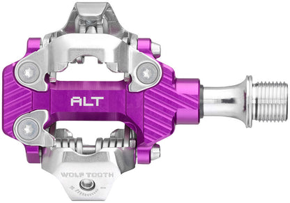 NEW Wolf Tooth ALT XC Clipless Pedals - Dual Sided Clipless, Alloy, 9/16", Pair, Shimano SPD - Around the Cycle