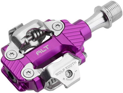 NEW Wolf Tooth ALT XC Clipless Pedals - Dual Sided Clipless, Alloy, 9/16", Pair, Shimano SPD - Around the Cycle